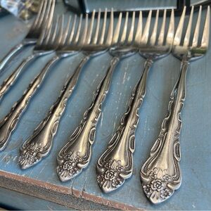 Orleans Silver Stainless Steel Forks Japan